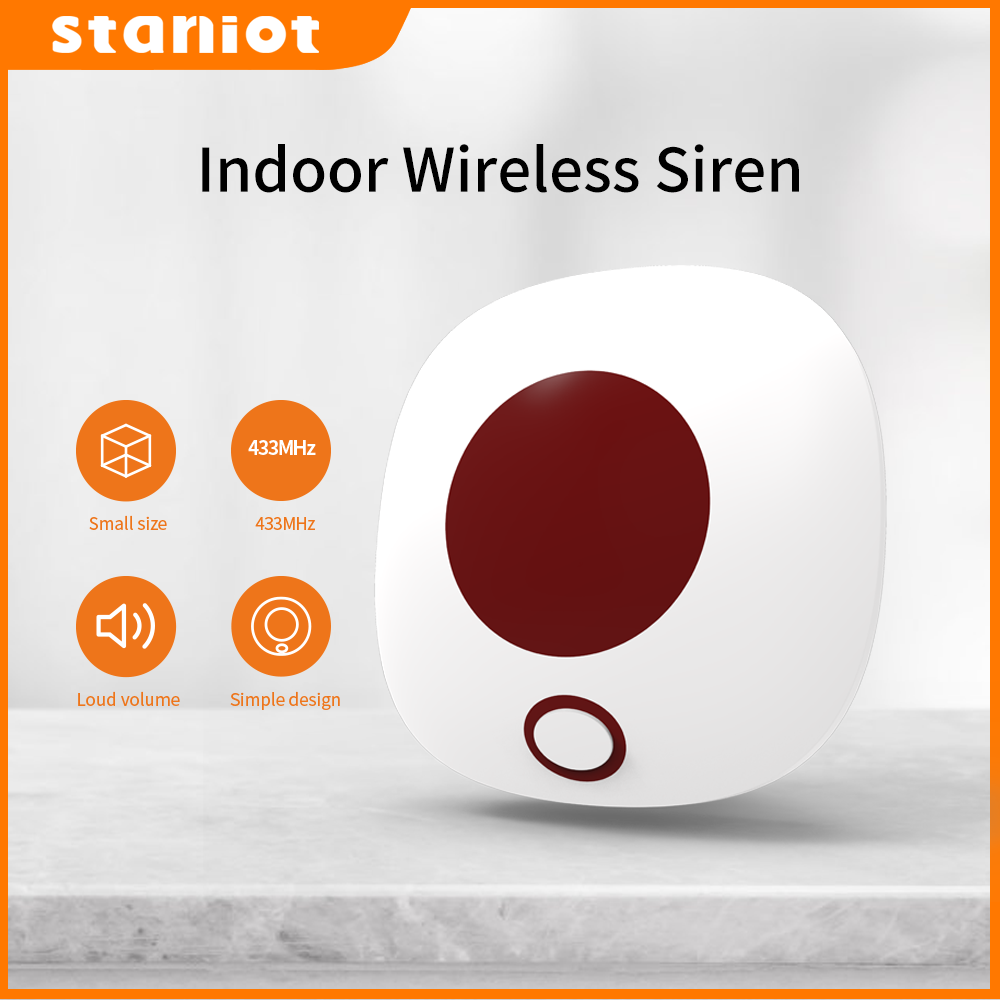 Беспроводная внутренняя сирена – обзор и цена Sim Gsm Alarm
