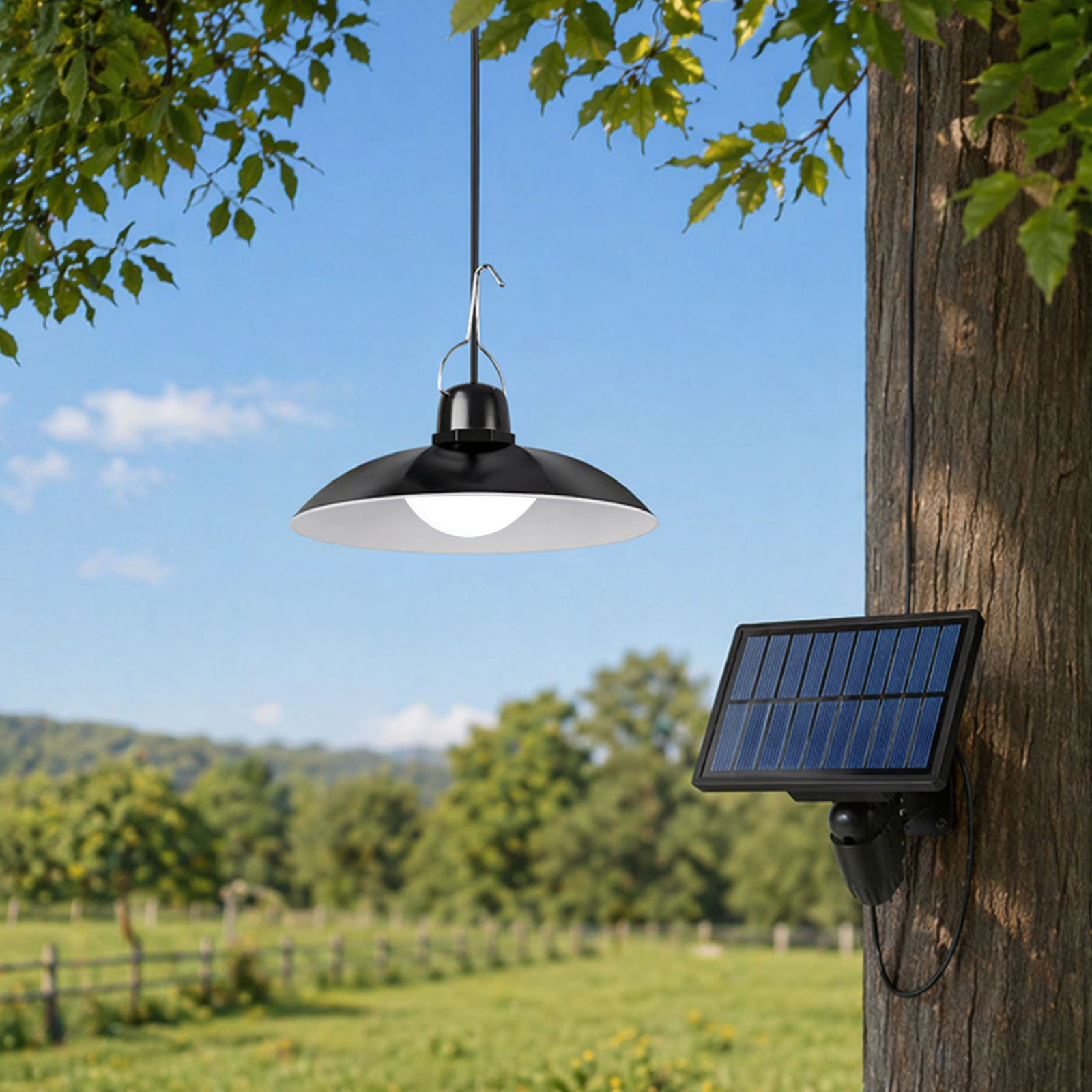 Солнечные уличные светильники  – обзор и цена Home Security Flood Lights