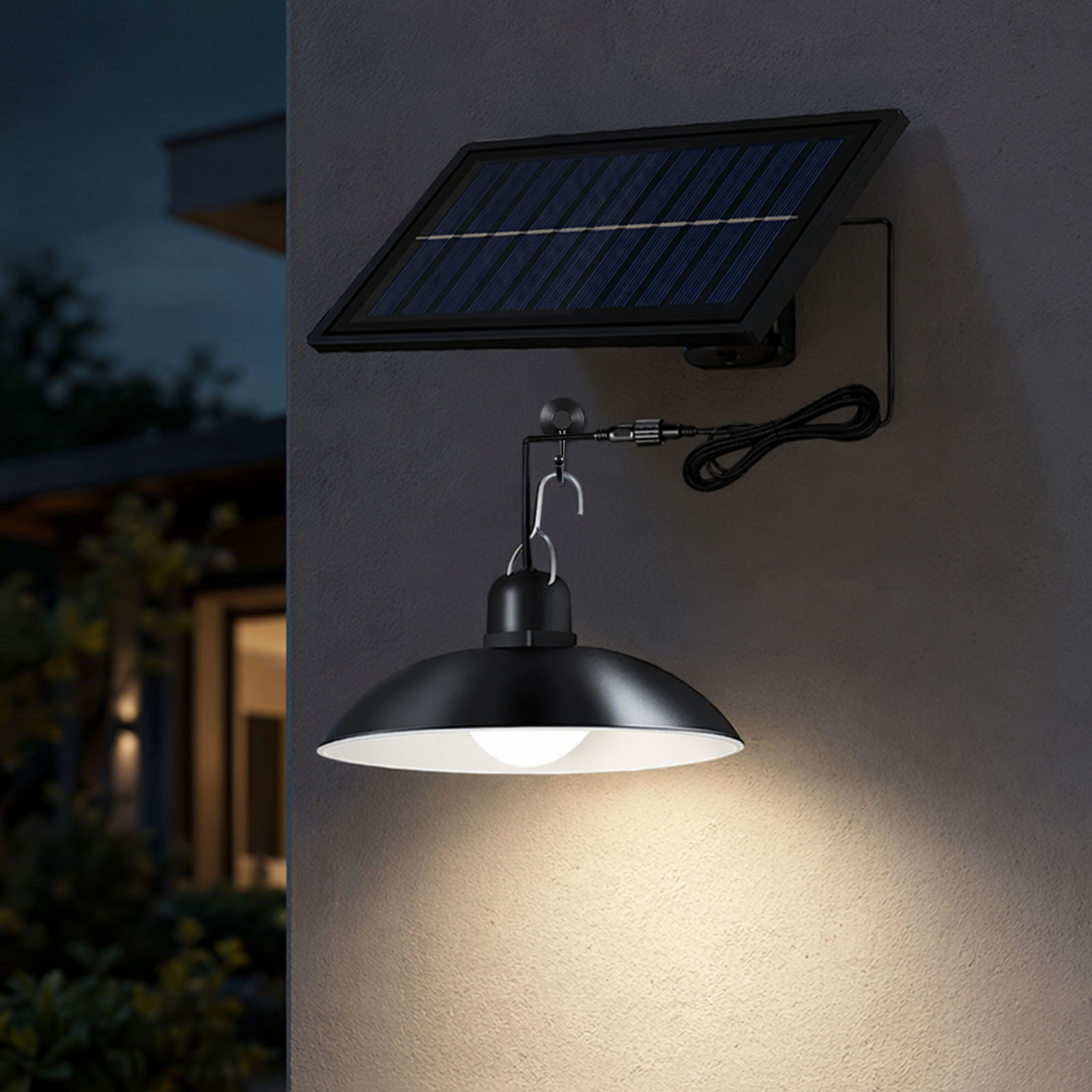 Солнечные уличные светильники  – обзор и цена Home Security Flood Lights